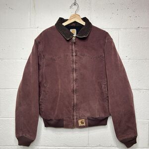 Vintage Carhartt Quilted Santa Fe Jacket “Burgundy” J14 BRG